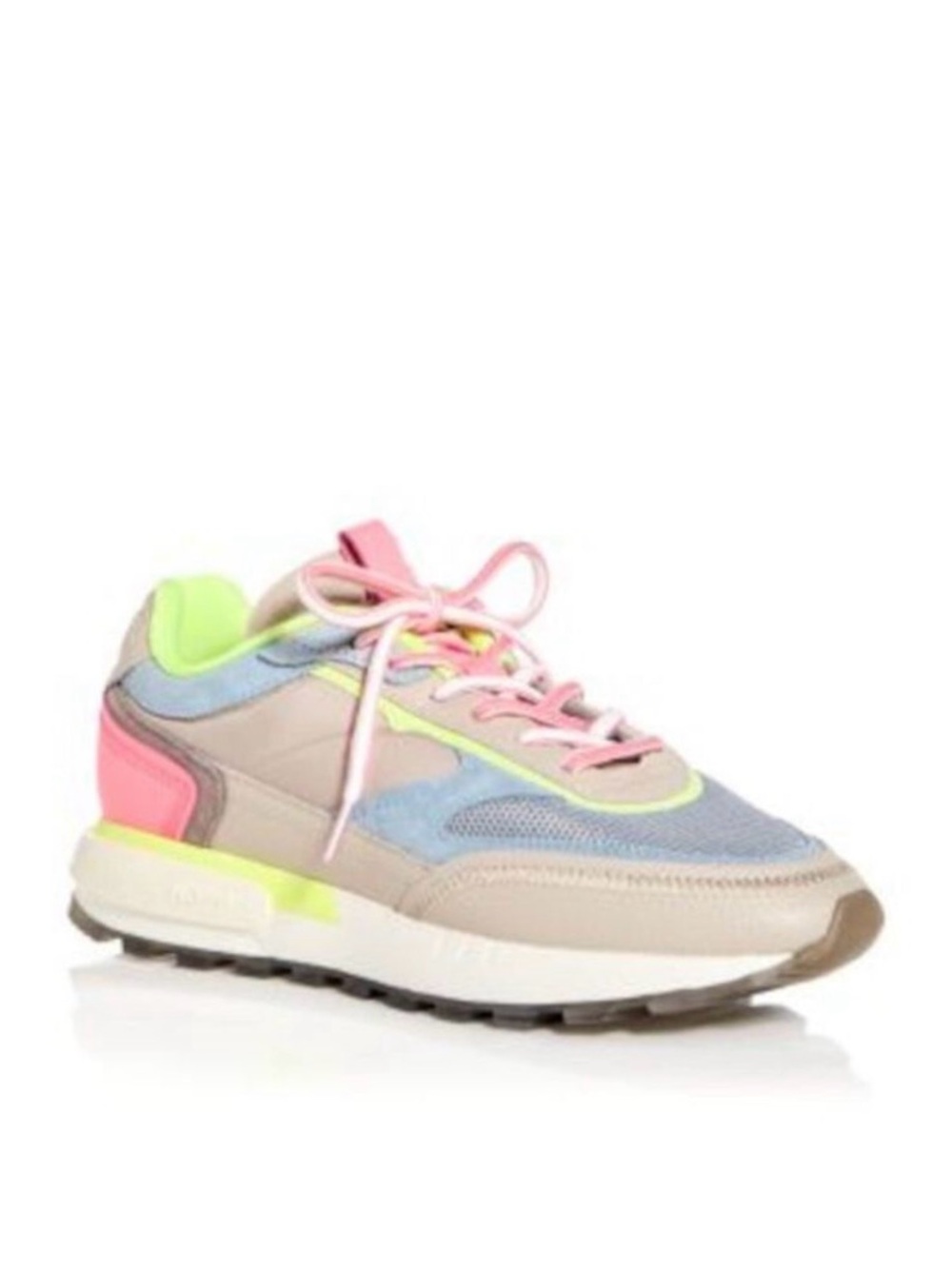 Women’s Hoff sneakers Neon Yellow & Pink Athletic Shoes
